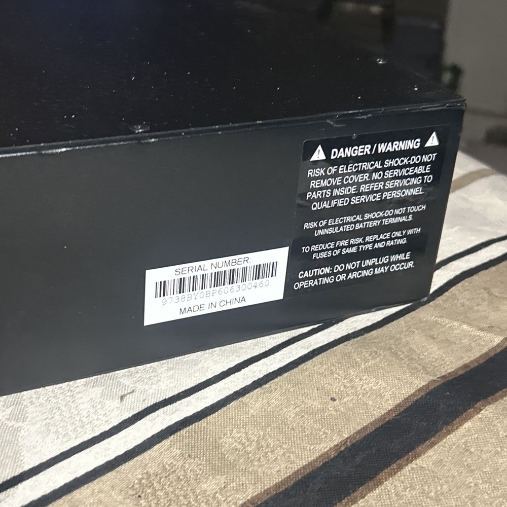 Tripp Lite Bp48v24-2u Battery Untested