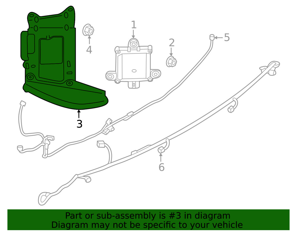 Genuine Mitsubishi Bracket 8639A211