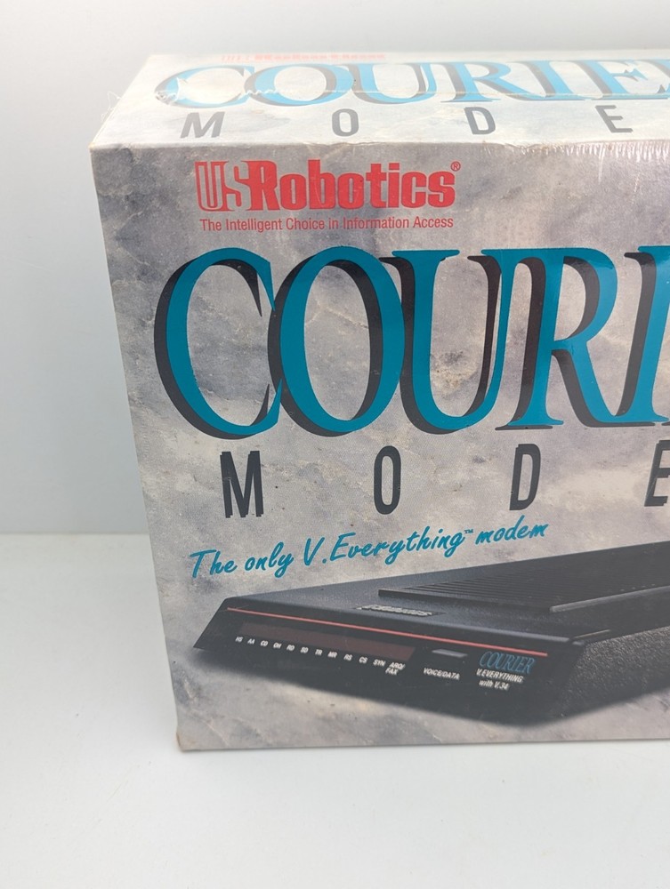 Sealed NOS US Robotics Courier Modem V.Everything with V.34