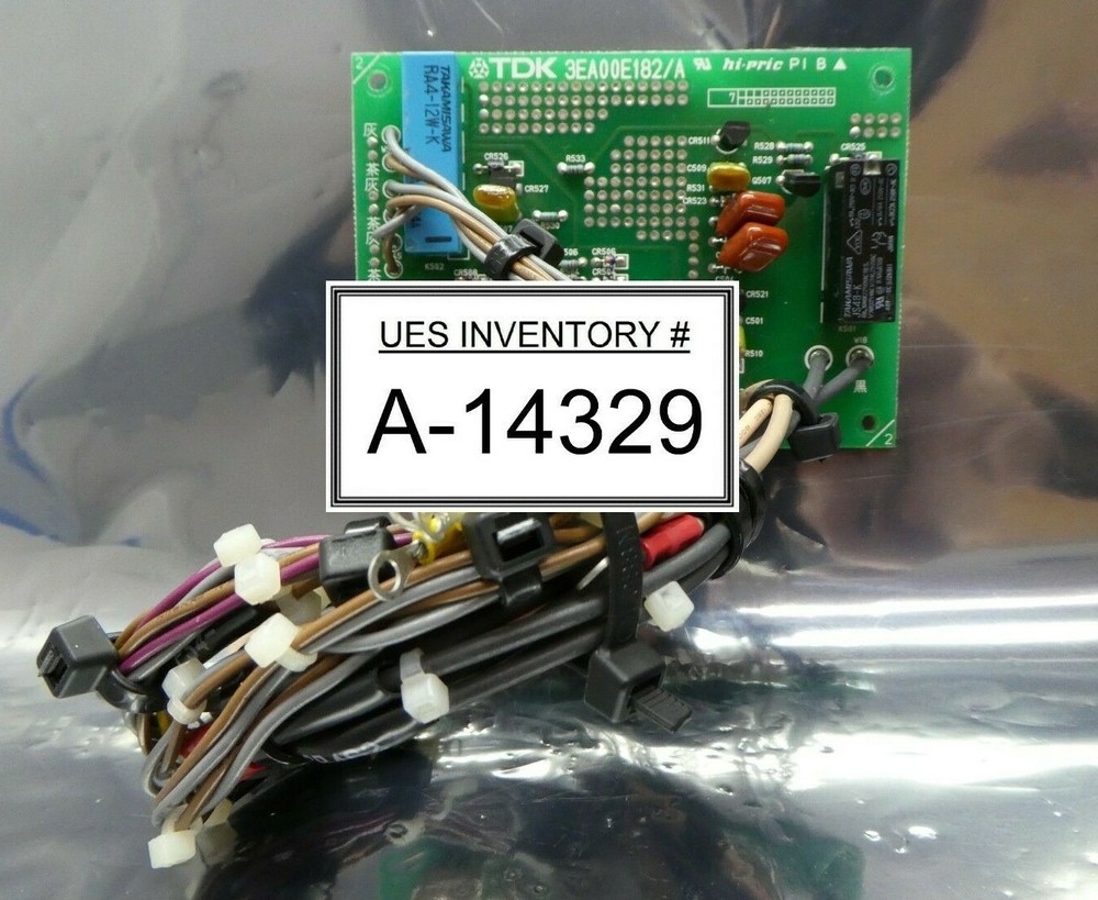 TDK 3EA00E182/A Interface Relay Board PCB hi-pric with Cables Used Working