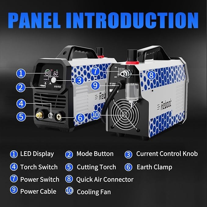 Reboot Plasma Cutter 60A，RBC6000D Max