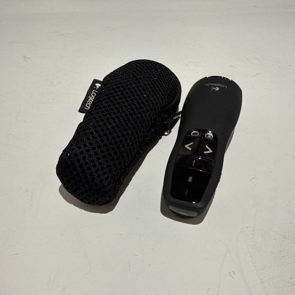 Logitech R400 Presenter Remote Control with Laser Pointer