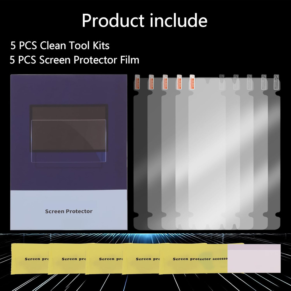 5PCS Screen Protector for Anycubic Photon M7 Pro, Resin 3D Printer Scratch Proof