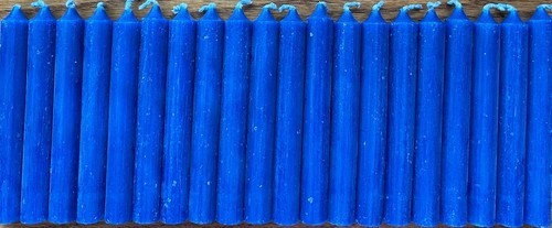 20 Dark Blue Chime (Mini Taper) Ritual Spell Candles!