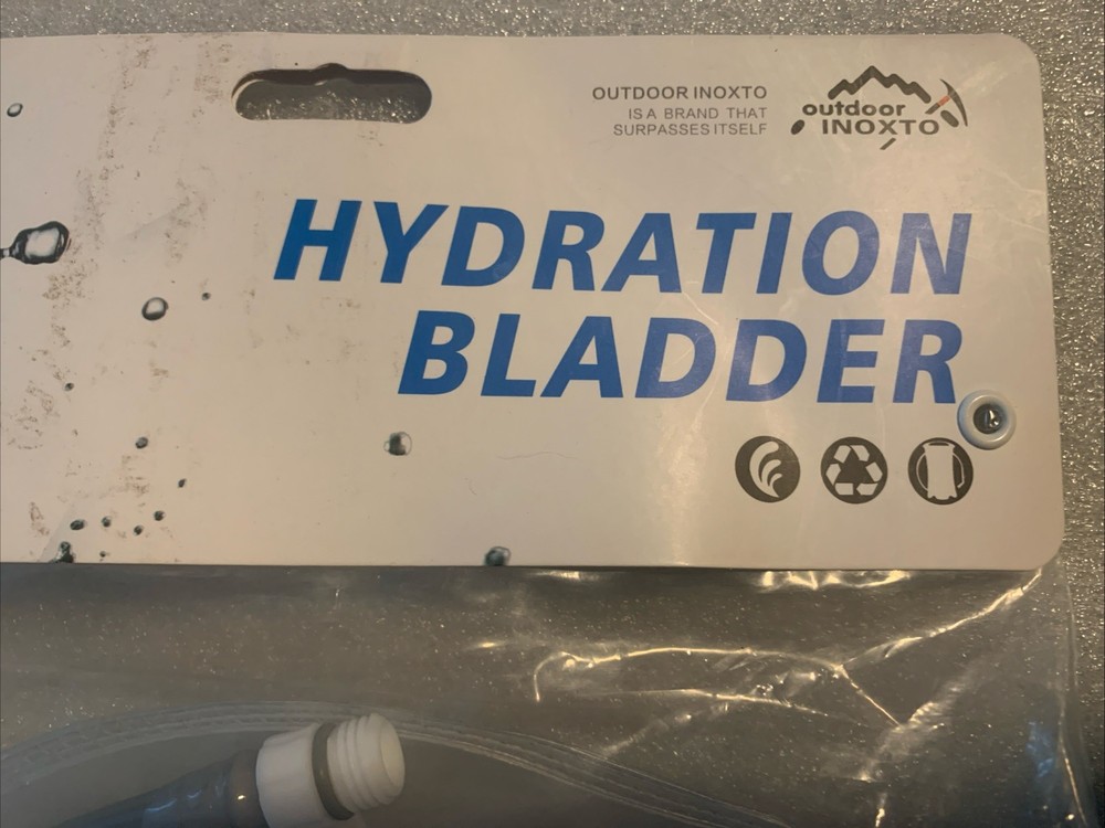 NEW Outdoor Inoxto Clear Hydration Bladder Replacement 2L