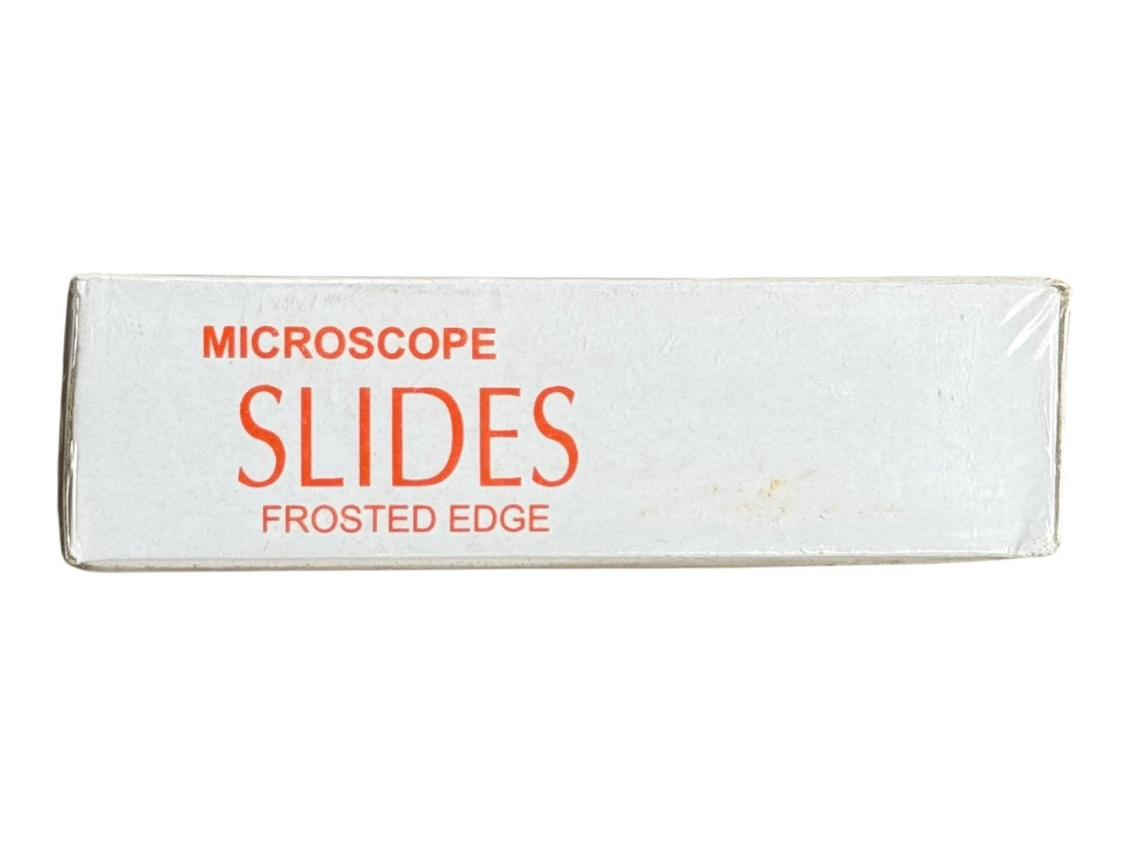 2 Boxes of 72 (144) Glass 1" x 3" Microscope Slides w/ Frosted Edge (J-335F)