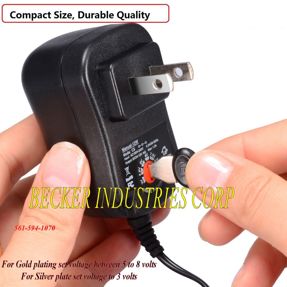 Gold Plating Kit Machine Jewelry Plater Electroplating Silver Plating Machine