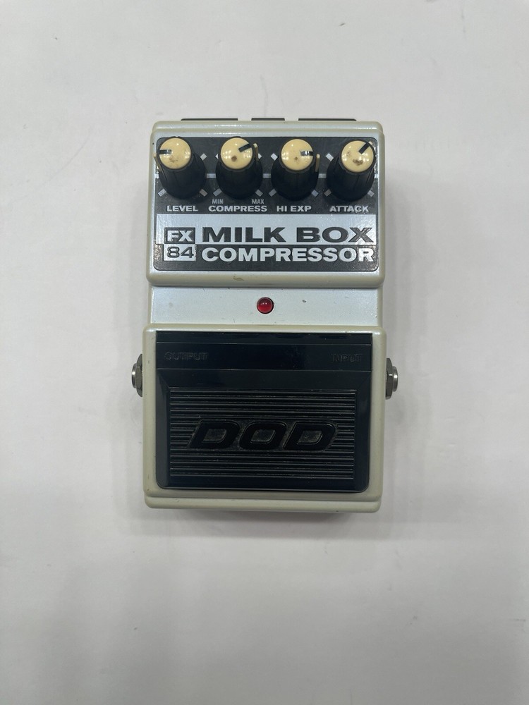 DOD Digitech FX84 Milk Box Compressor Sustainer Milkbox Guitar Effect Pedal