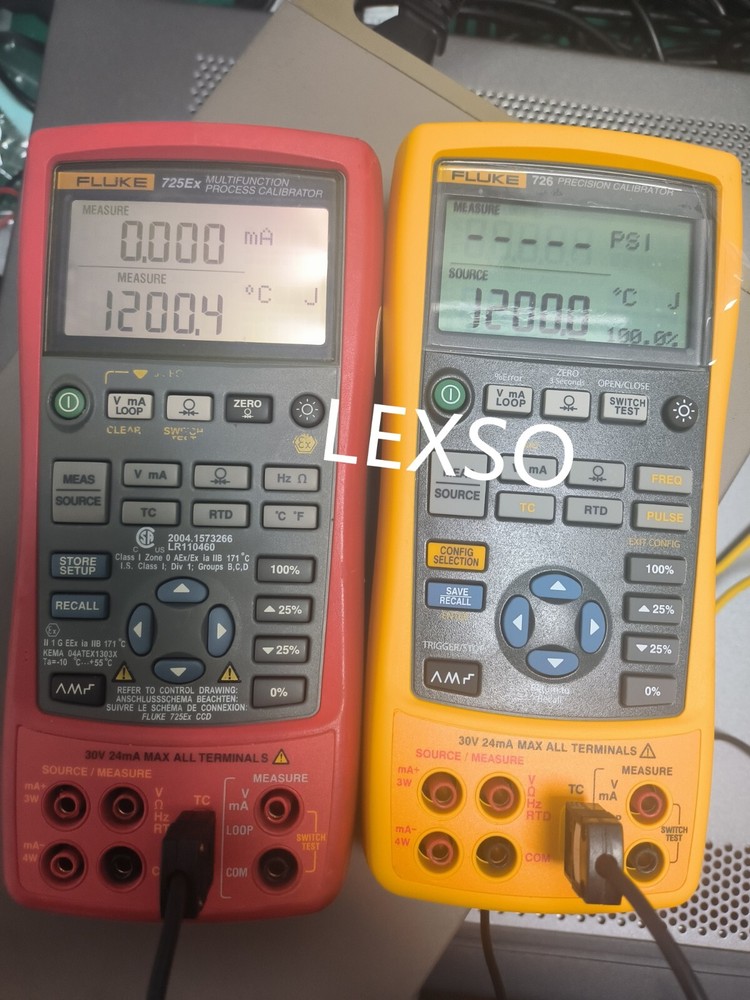 Fluke 725EX Multi-Function Process Calibrator Fluke725EX USED