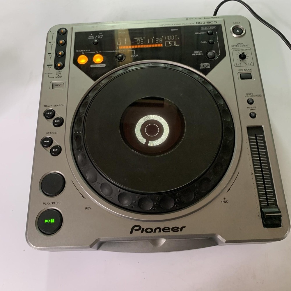 Pioneer CDJ-800 CD Disc Player Digital Turntable