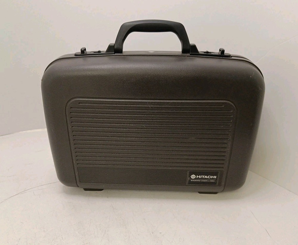 Hitachi VM-2380E VHS Camcorder Accessories & Hardcase (UNTESTED)