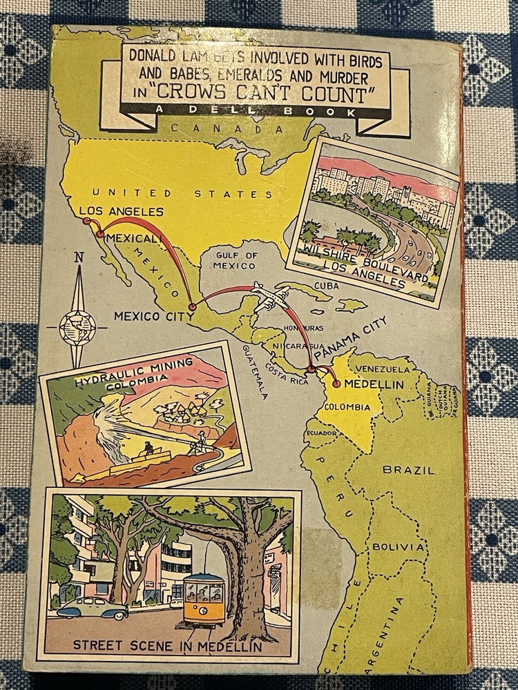 Crows Can’t Count by A. A. Fair Dell Map Back 472 1946