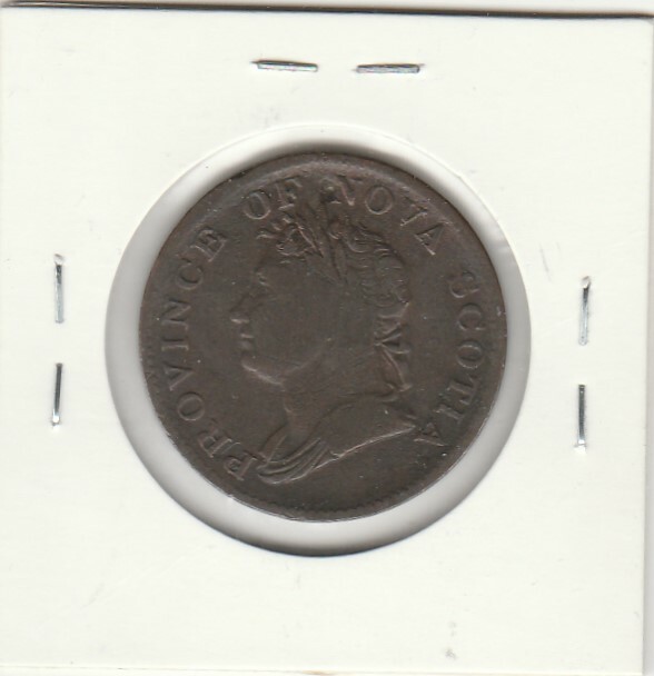 1832 Nova Scotia Half Penny NS-1D1