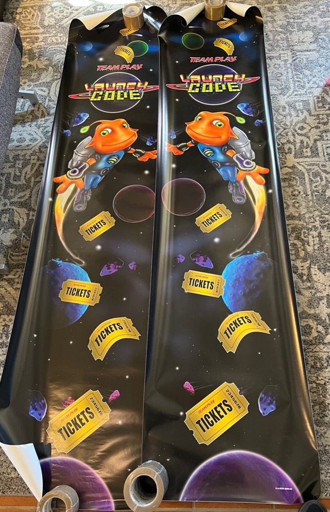 NOS Team Play LAUNCH CODE Side Art - left and right sides