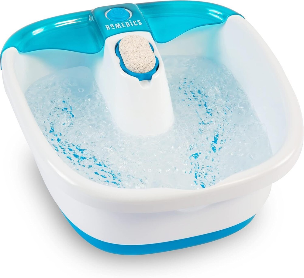 Bubble Mate Foot Spa Toe Touch Controlled Foot Bath with Invigorating Bubbles