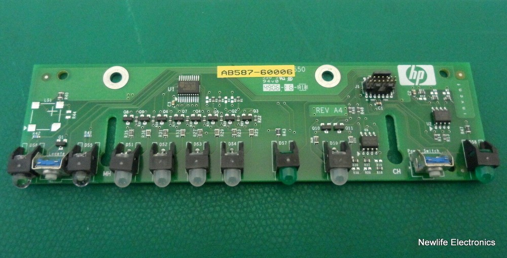 HP AB587-60006 RP3410 RX2600 LED Status Panel PC Board