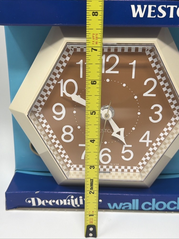 Westclox Kitchen Wall Clock New Old Stock
