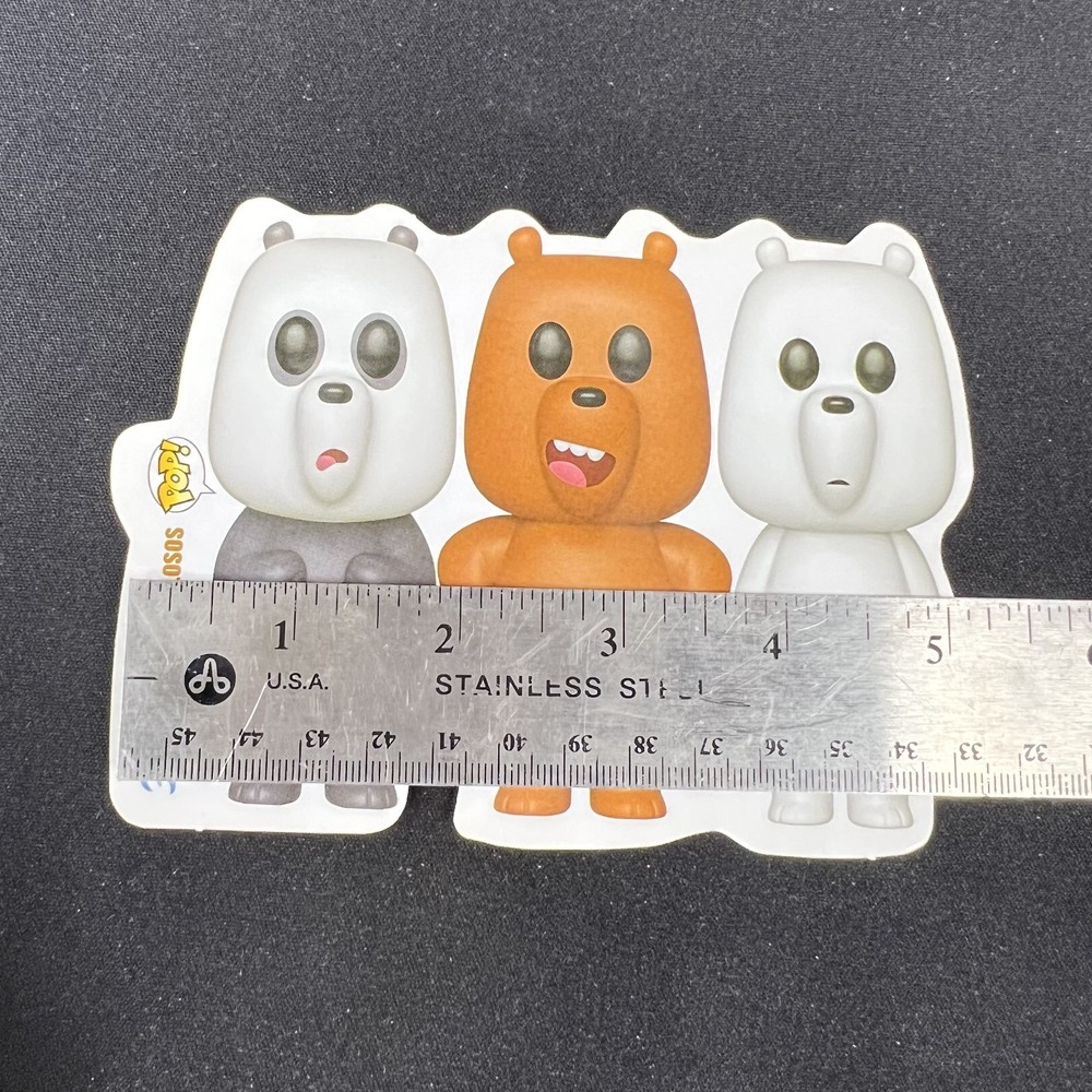 We Bear Bears 4" Inch Laptop Sticker #2