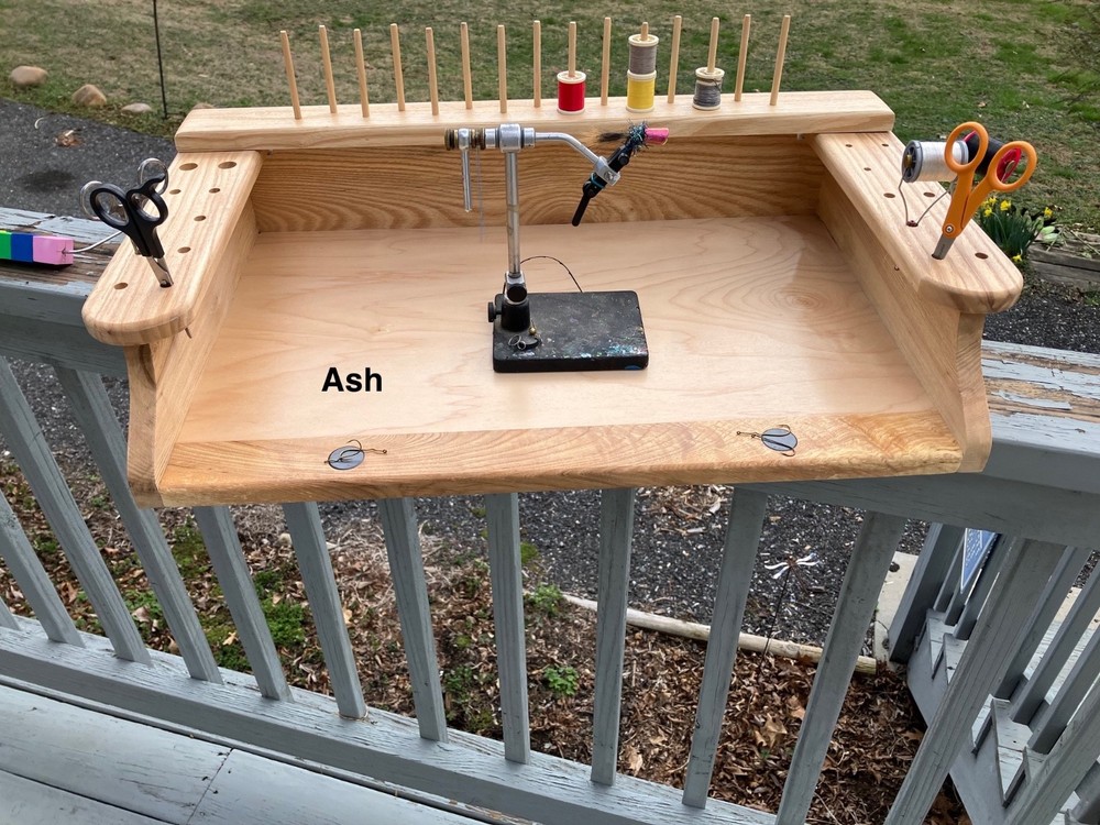 Fly Tying Bench in Ash