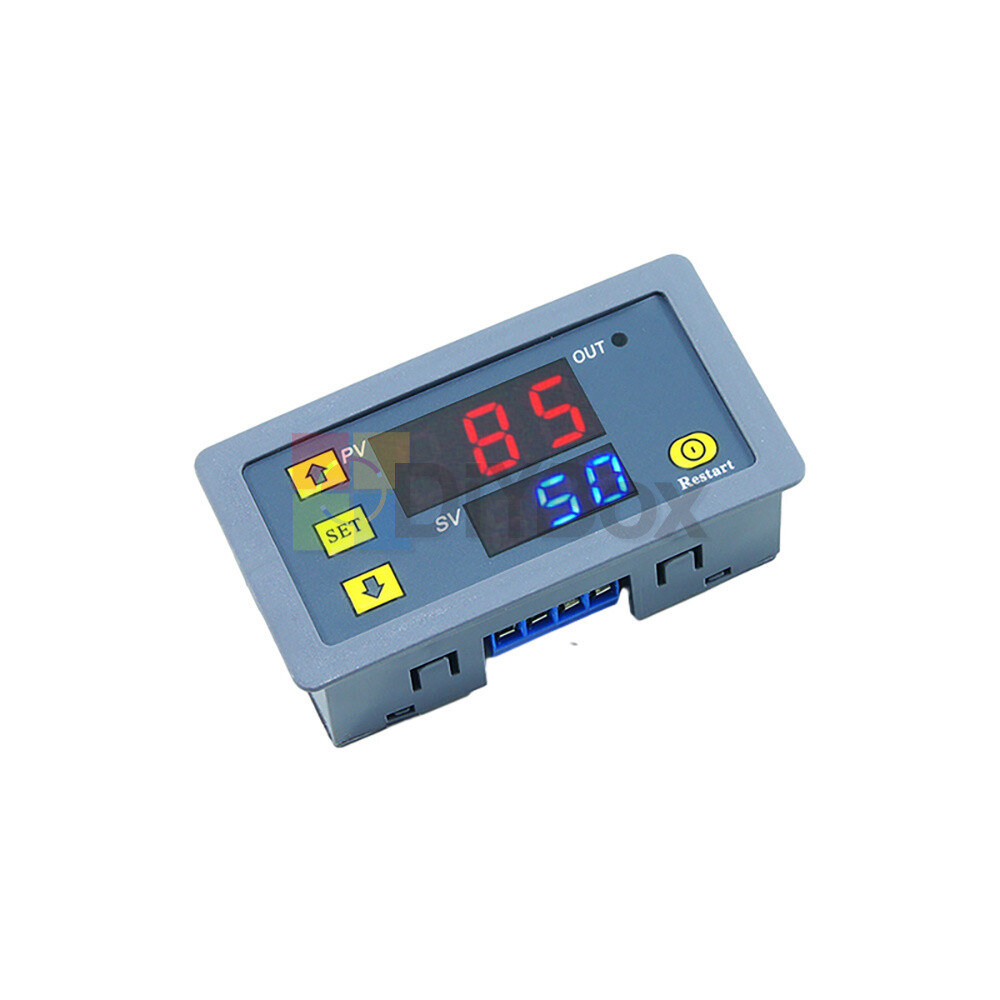 T3230 Digital Time Delay Relay Cycle Timer Control Switch AC110-220V DC12V 24V