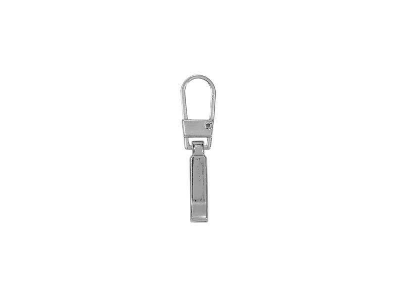 1 Zipper Silver Coloured Replacement Zip Clasp Slightly To Line Exchange