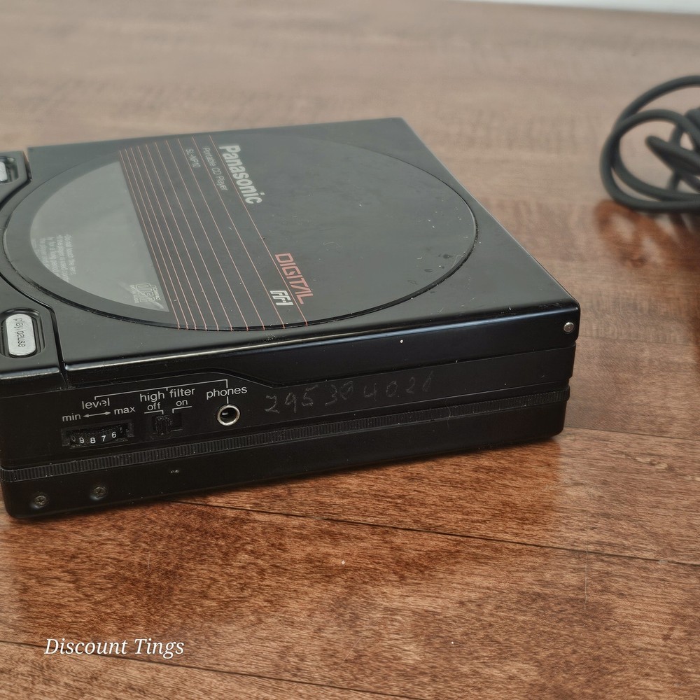 Panasonic SL-NP10 / Technics SL-XP5 Portable CD Player Discman SH-CDB1 READ