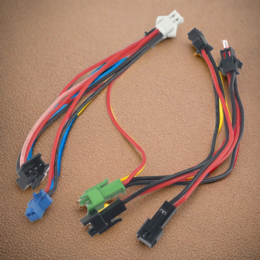 Electric Bicycle Ebike Headlight And Tail Light Replacement Cable Line 24v-60v