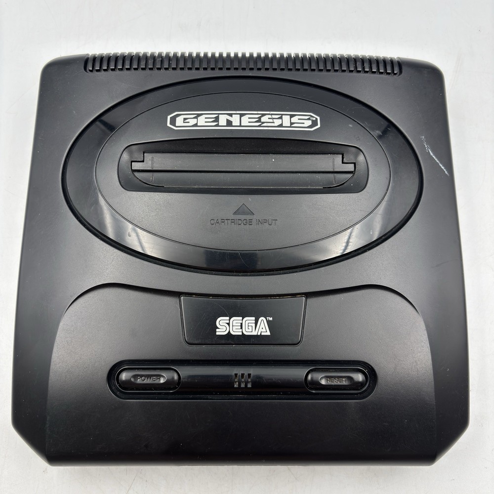SEGA GENESIS Model 2 MK-1631 Console OEM Controller Cords & System Bundle Tested