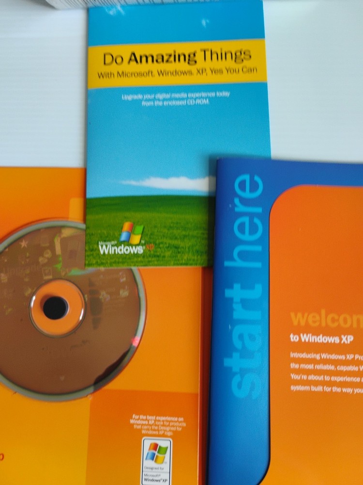 MICROSOFT WINDOWS XP PROFESSIONAL Big Box Upgrade version 2002