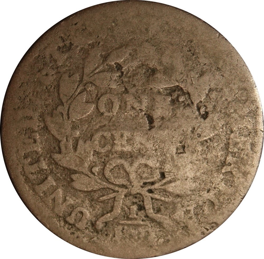 1800 S-206 R-3 Draped Bust Large Cent Coin