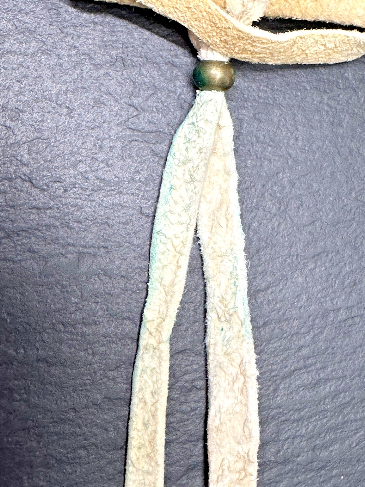 VERY RARE 2003 SACAJAWEA 1.5" MACO BRONZE PEACE MEDAL & MONTANA SUEDE POUCH M871