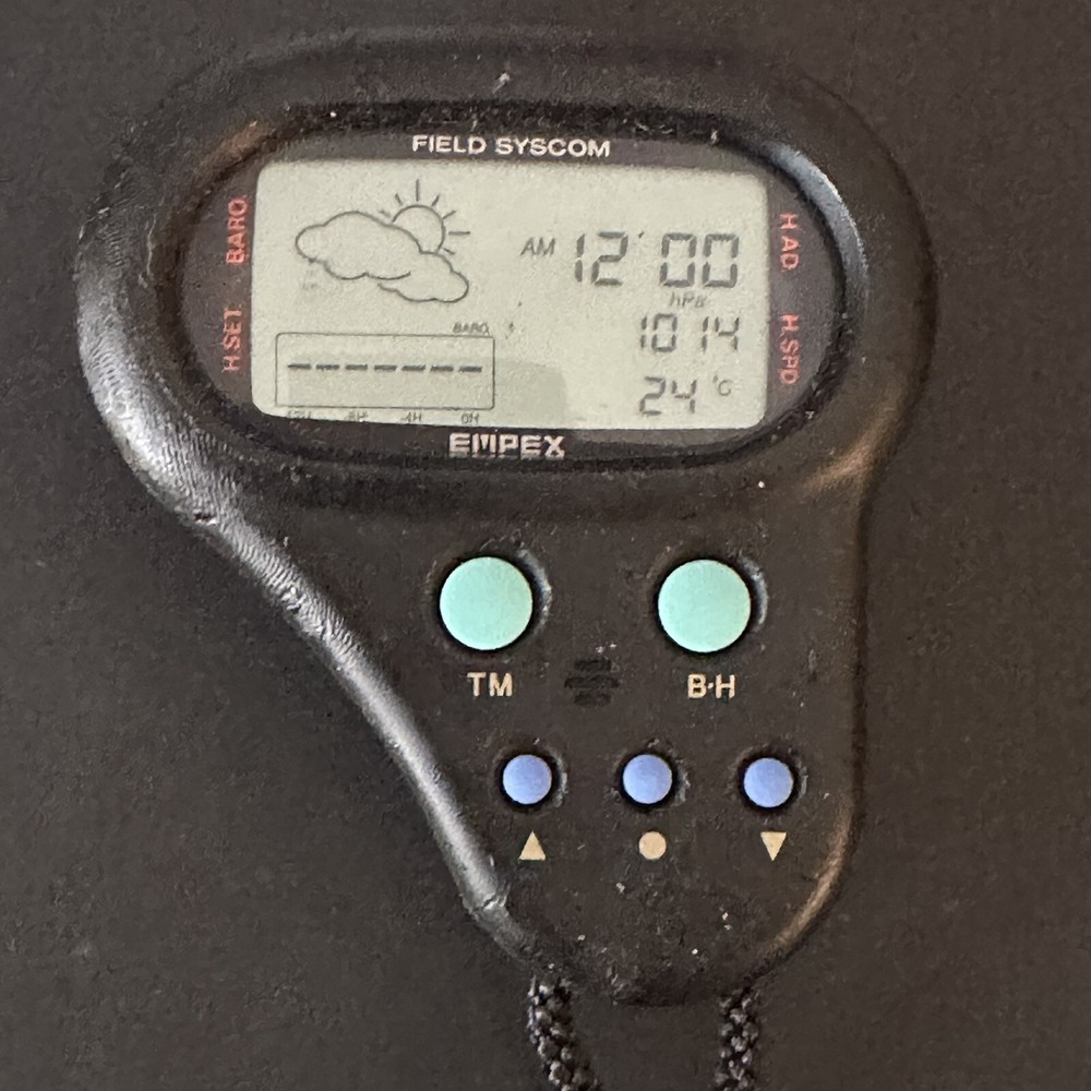 Altimeter Barometer Thermometer Weather Tool (TESTED) Pentax Field Syscom