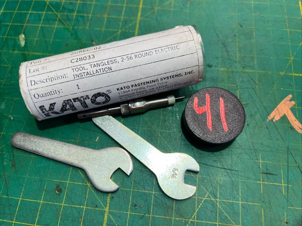KATO 2-56 ROUND ELETRIC INSTALLATION TOOL