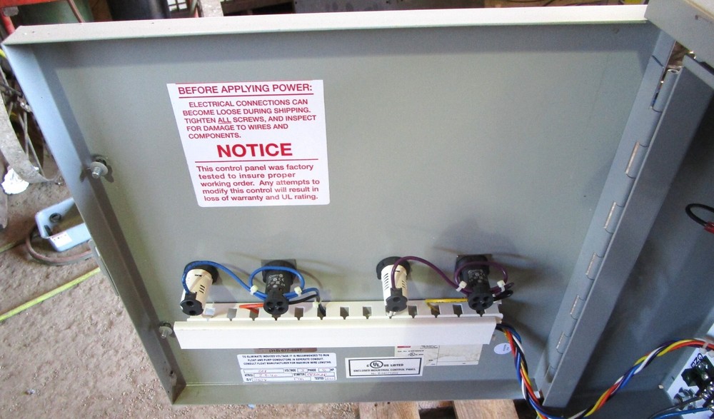 FABTEK Washdown Condensate Unit 25200505C4AB3D w/Boulay Duplex Control Panel 3ph