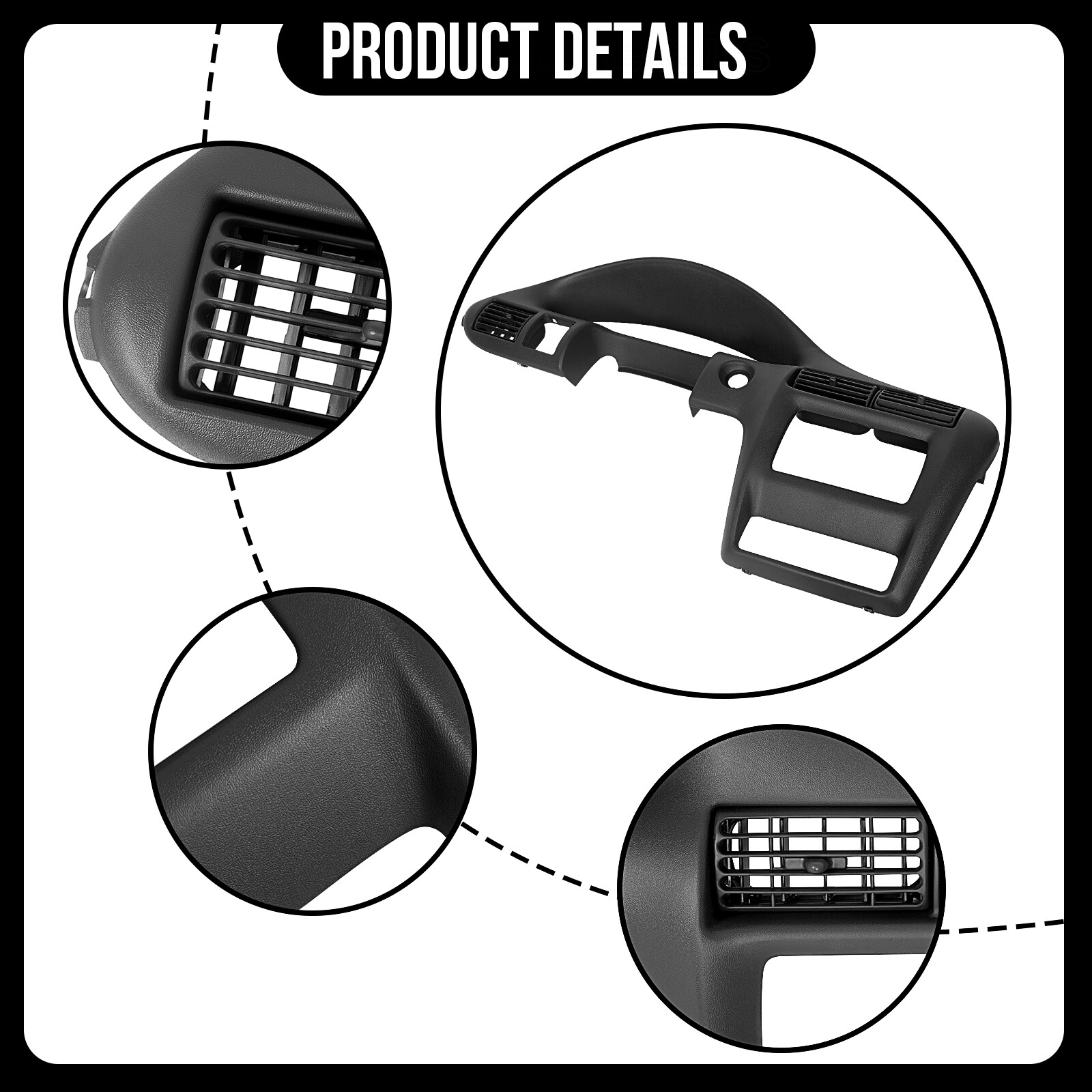 Dash Panel Speedometer Trim Bezel For Chevy Cavalier 2000-2005 Rep. for 22698064
