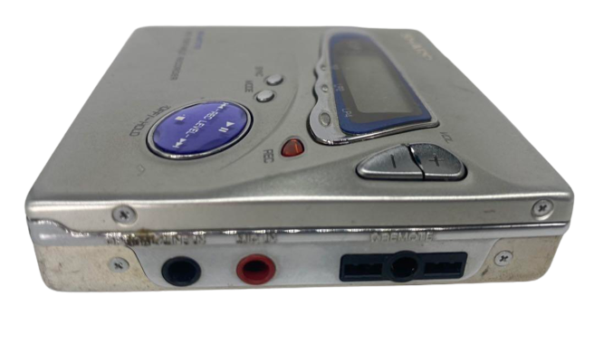 Sharp MD-MT770 Silver minidisc MD walkman player recorder Good