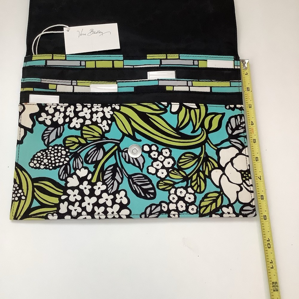 Vera Bradley Island Blooms Pattern Envelope Style Fabric File Folder