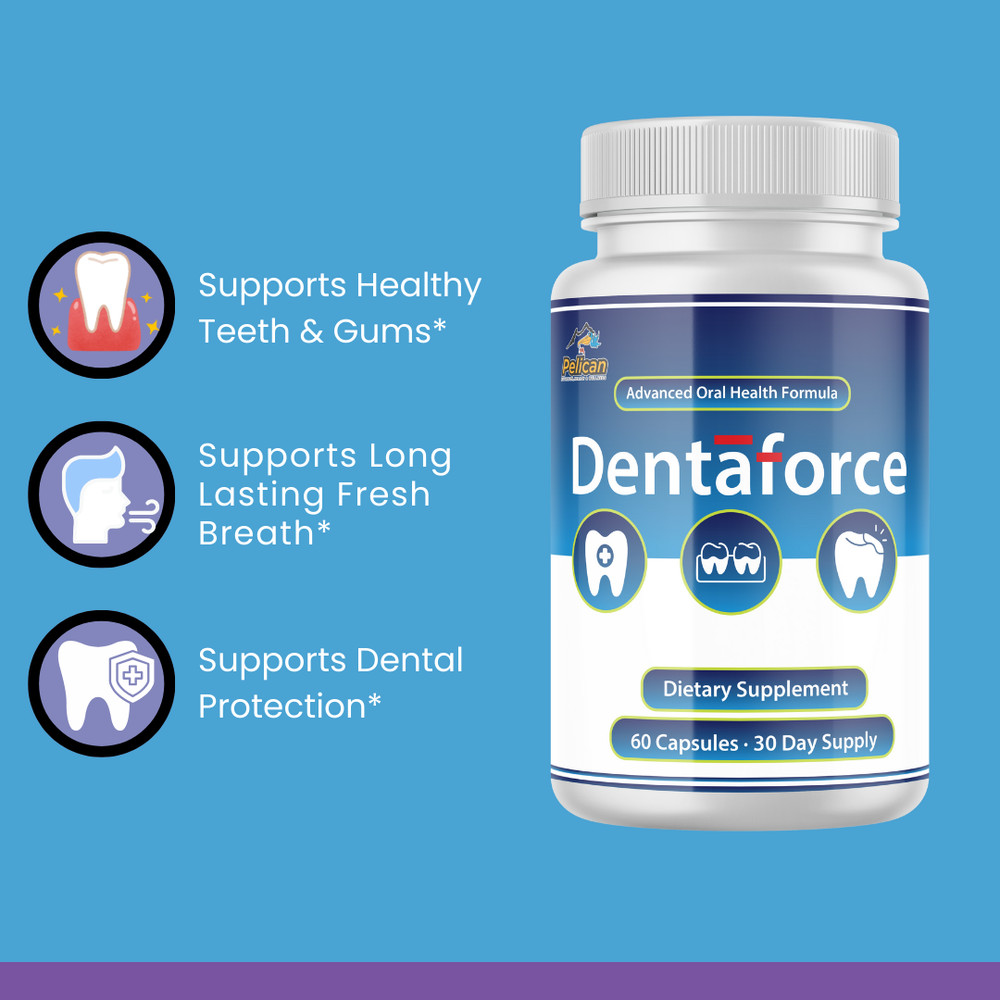 Denta Force- Gum & Tooth Support- 60 Capsules