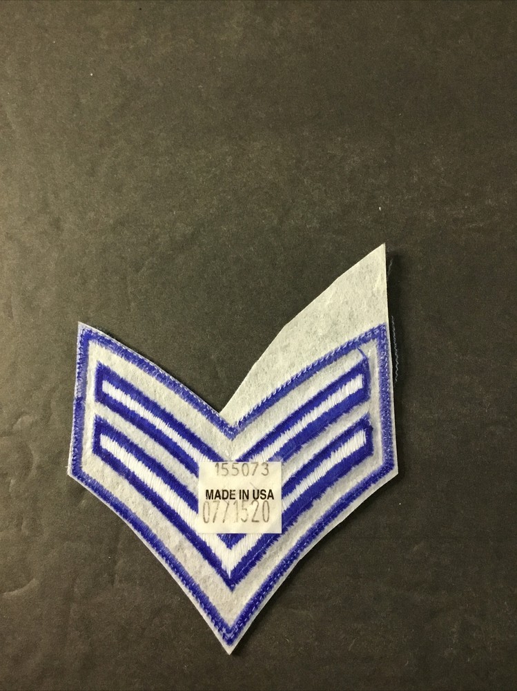Corporal Chevron Rank Insignia Cloth Patch