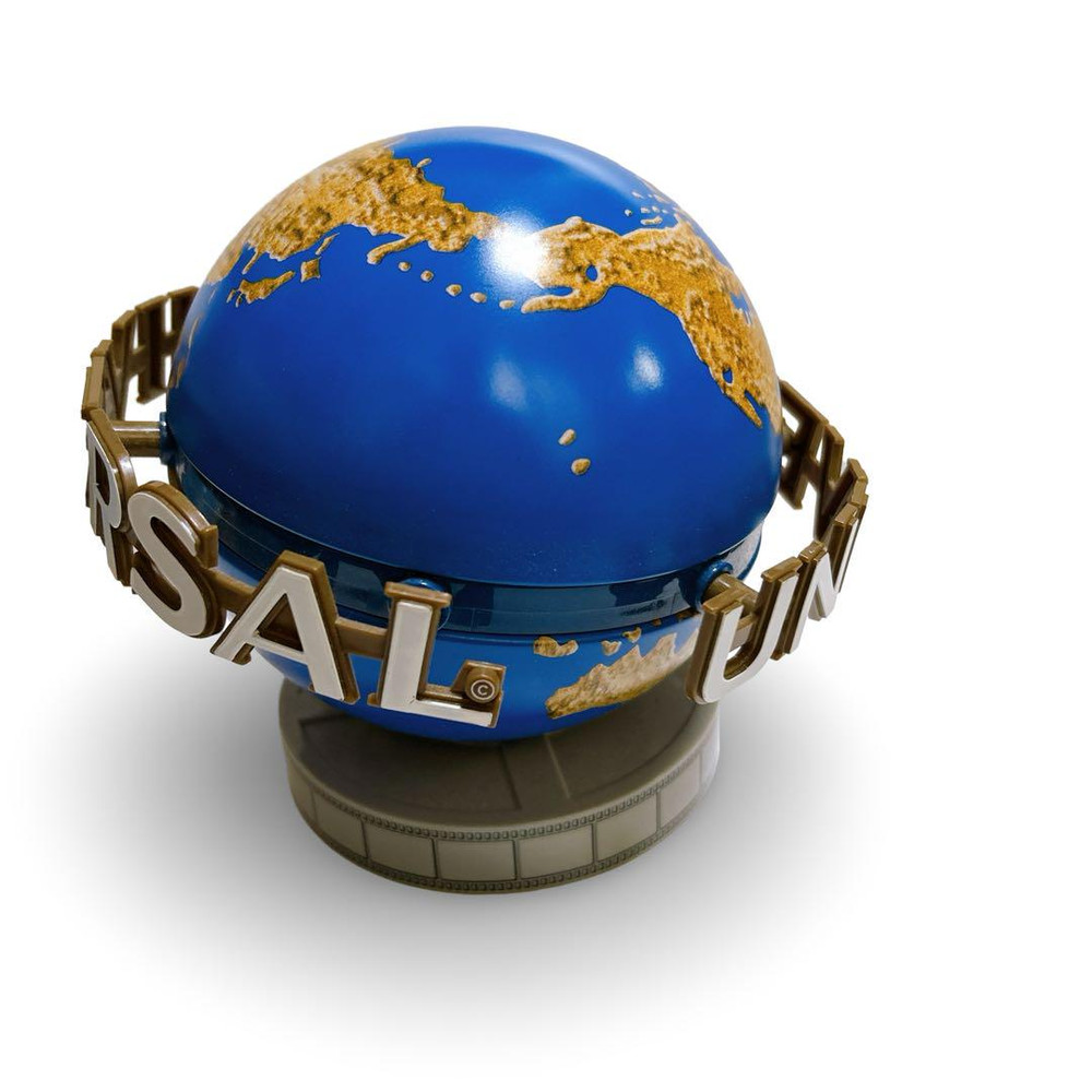 Universal Studios Japan Globe Empty Cookie Tin Souvenir Container Used