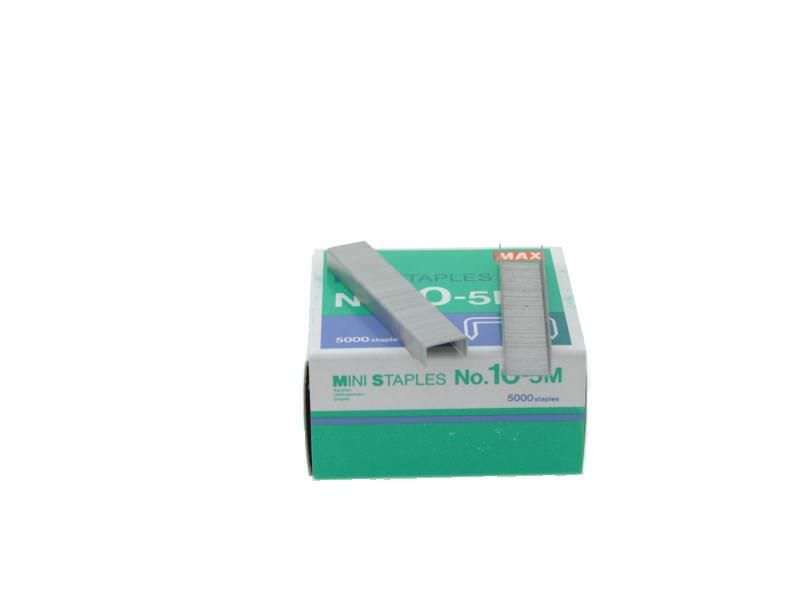 MAX Mini Staples #10 - For HD-10FL ergonomic stapler, 5000 pack