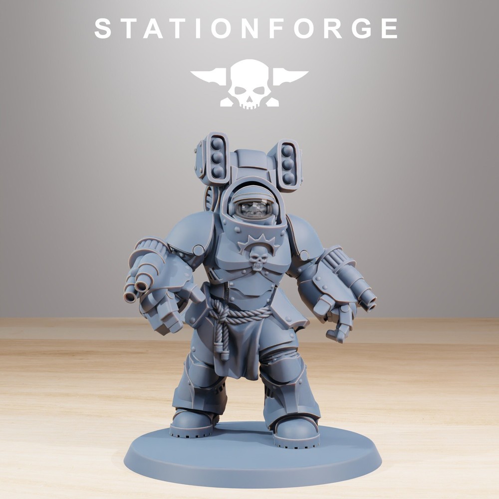Socratis Support Vanguard Marines x6, Space Division, Stationforge