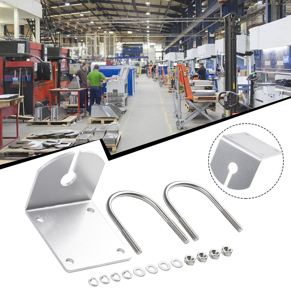 Antenna Clip Code Antenna Wall Mount Bracket Mounting For N-K Antenna L Shape