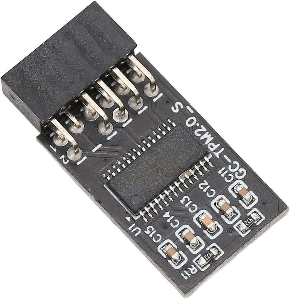 Advanced TPM 2.0 Encryption Module, 12-Pin, for Windows 10/11 Compatibility
