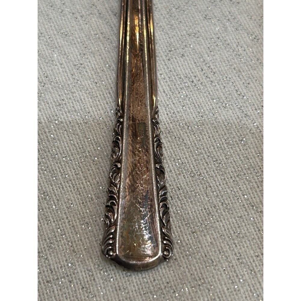 holmes edwards inlaid Deep silverplate flatware Two Teaspoons