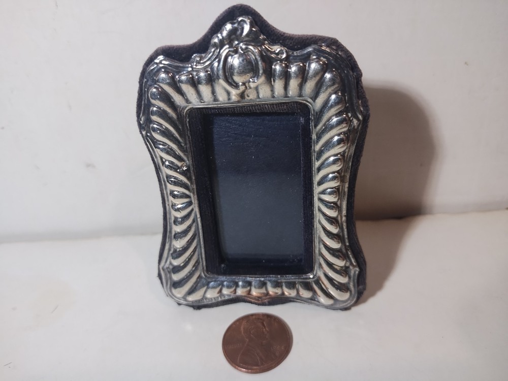 Small Sterling Silver Picture Frame Vintage