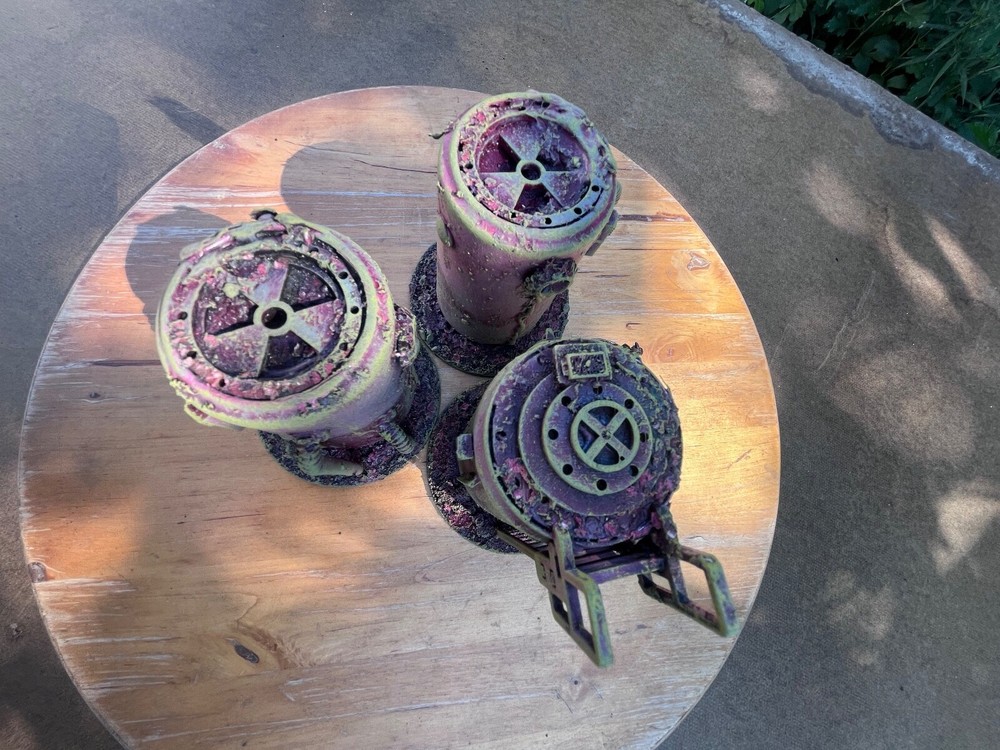 wh40k Nova Desolation Outpost Wargames kill team 40K. Scratch built