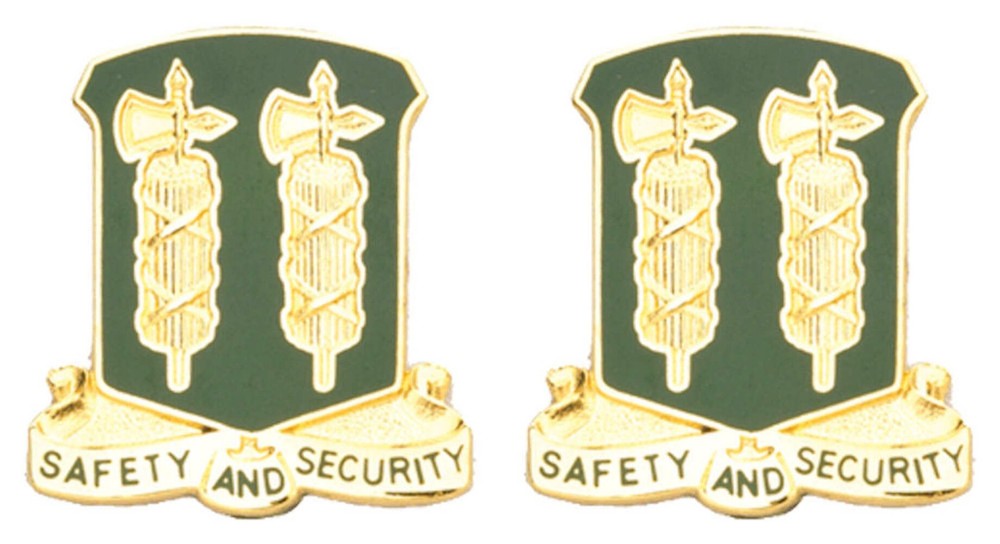 327th MP BATTALION Distinctive Unit Insignia - Pair