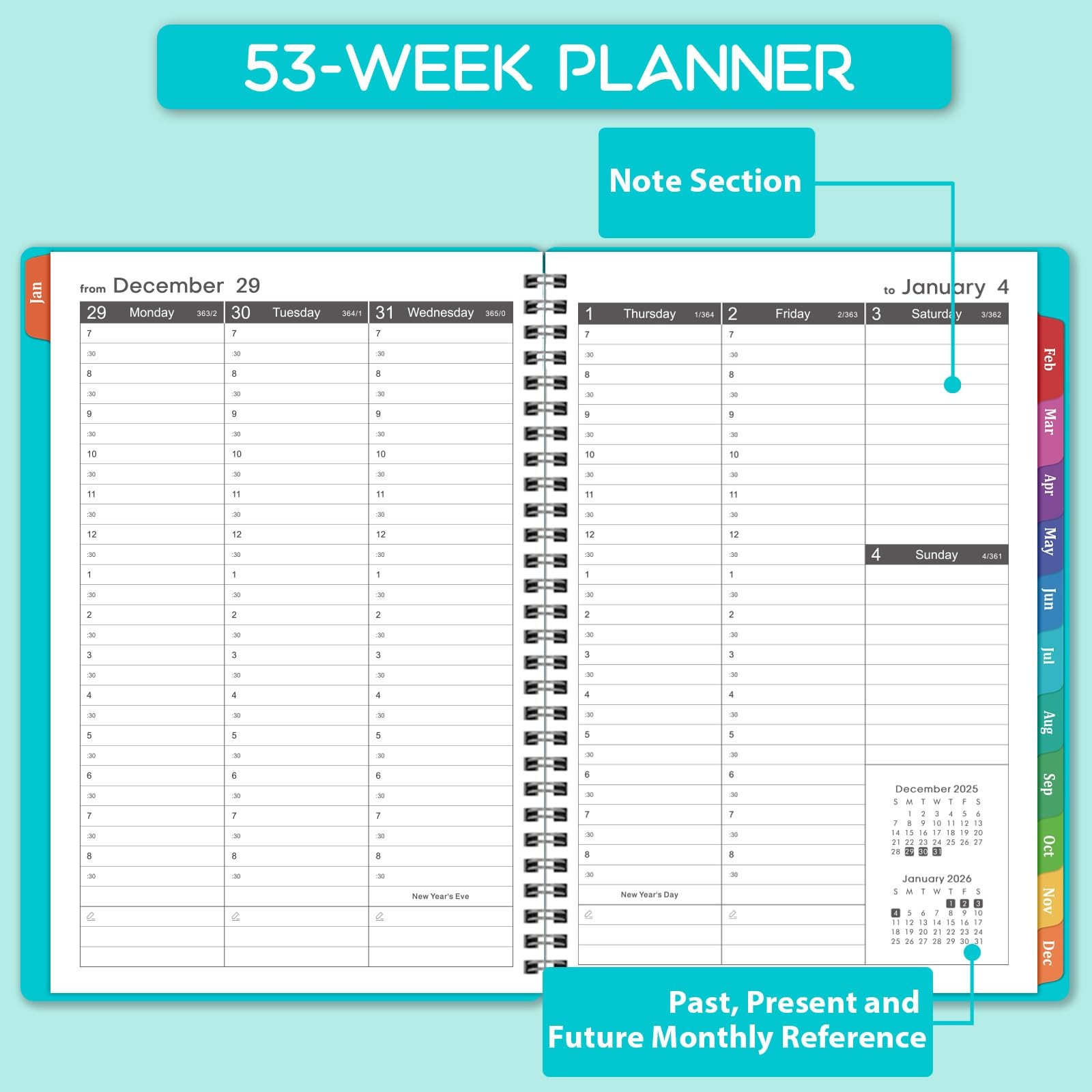 2026 Appointment Book/Planner - Weekly Appointment Book/Planner 2026, January...