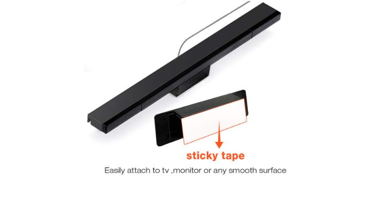 Infrared IR Ray Motion Sensor Replacement Wii Sensor Bar USB Wired U Console TV